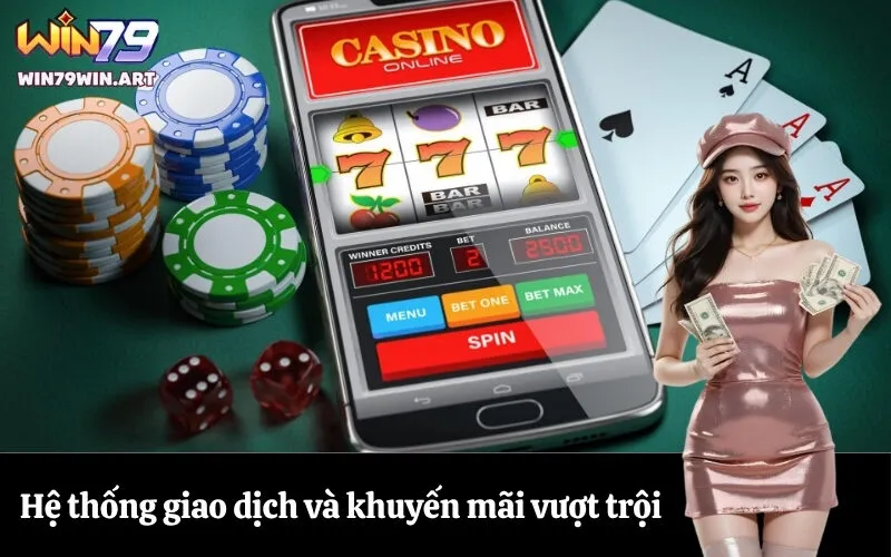 Hệ thống giao dịch và khuyến mãi vượt trội