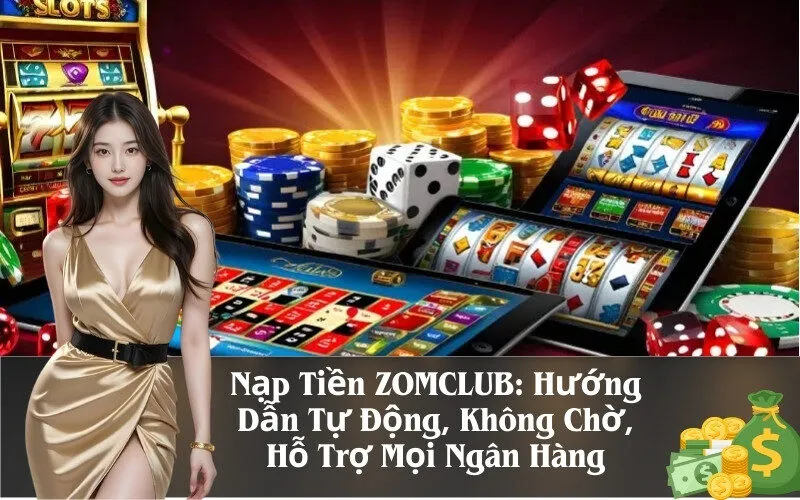 Nạp Tiền ZOMCLUB: Hướng Dẫn Tự Động, Không Chờ, Hỗ Trợ Mọi Ngân Hàng