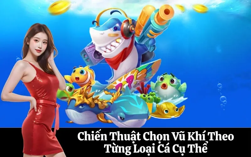 Chiến Thuật Chọn Vũ Khí Theo Từng Loại Cá Cụ Thể