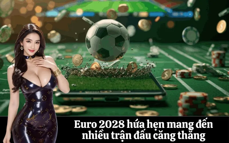 Euro 2028 hứa hẹn mang đến nhiều trận đấu căng thẳng
