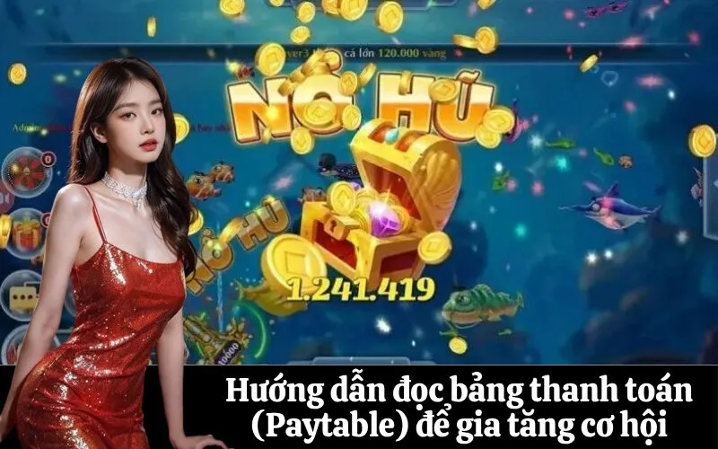 Hướng dẫn đọc bảng thanh toán (Paytable) để gia tăng cơ hội
