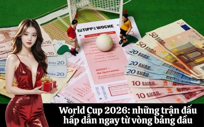 World Cup 2026: những trận đấu hấp dẫn ngay từ vòng bảng đầu